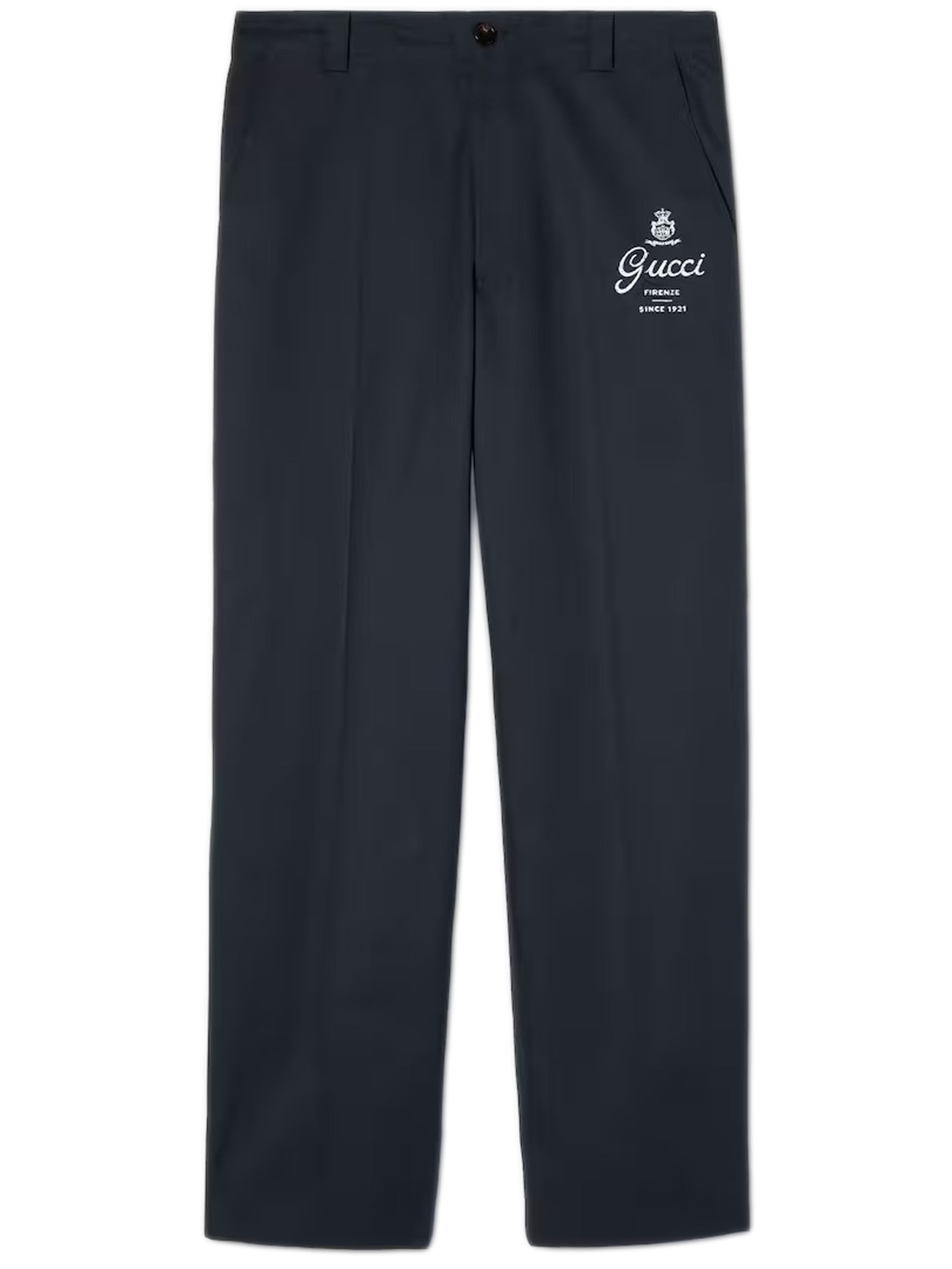 Firenze Since 1921 Print Cotton Mini Belt Loop Ski Pants with Pockets