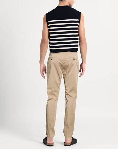 Man Pants Khaki Size 30 Cotton, Elastane