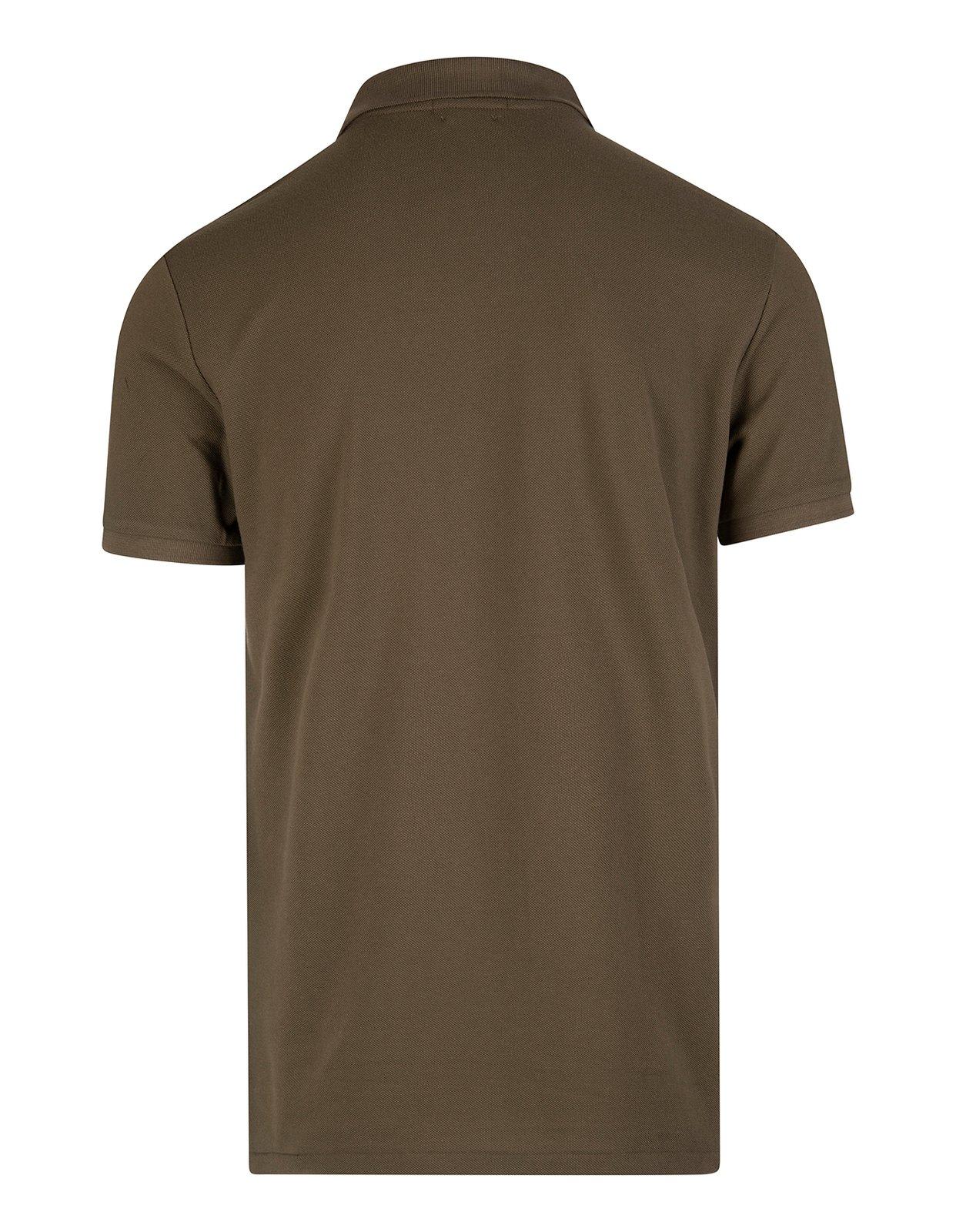 Pony Embroidered Short-sleeved Polo Shirt