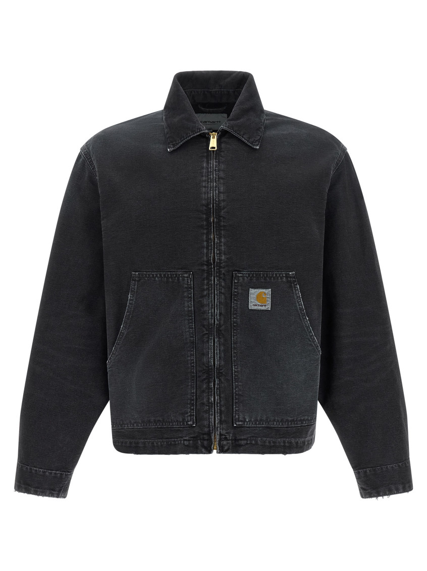 Black Shirt Collar Jacket