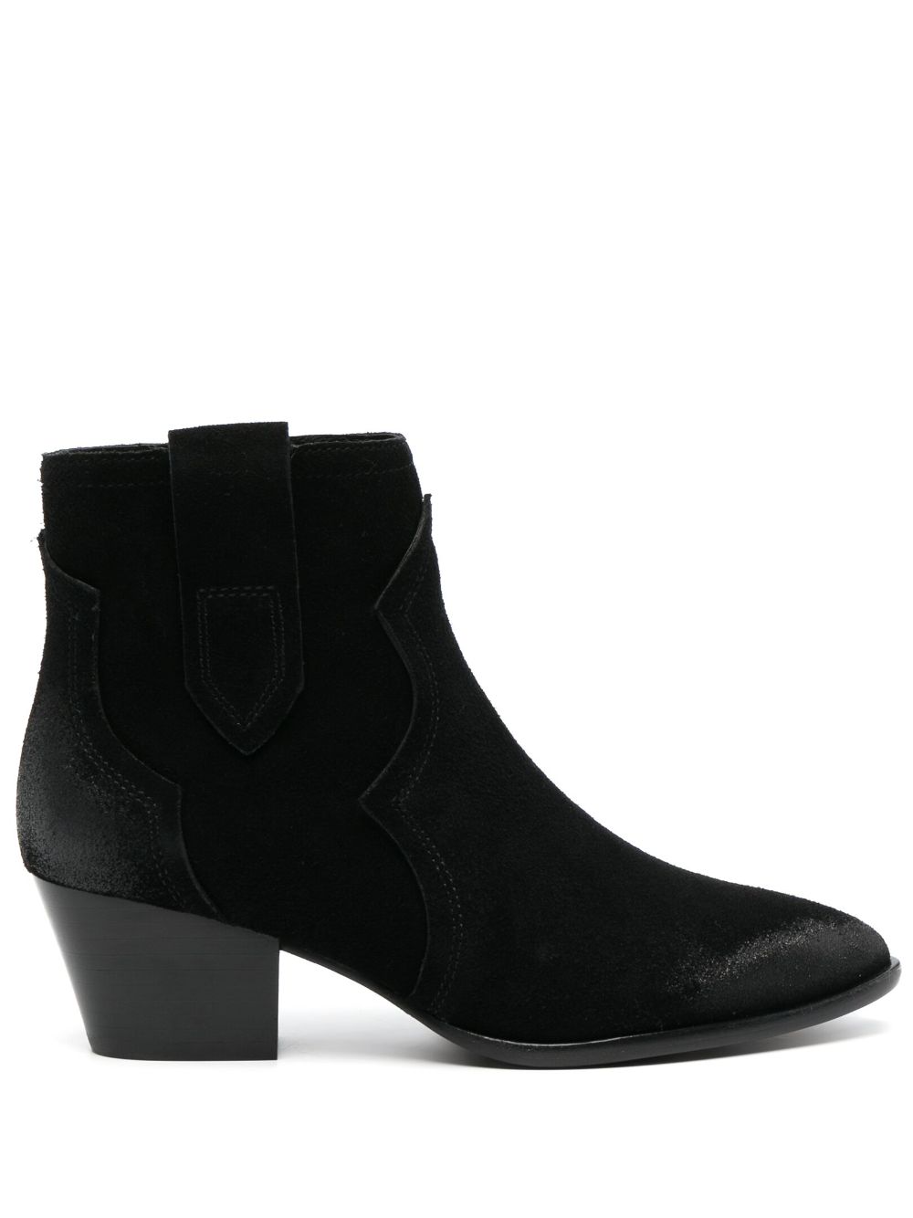 Hurrican 50mm leather boots - Black