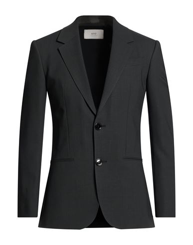 Man Blazer Charcoal Size 36 Virgin Wool