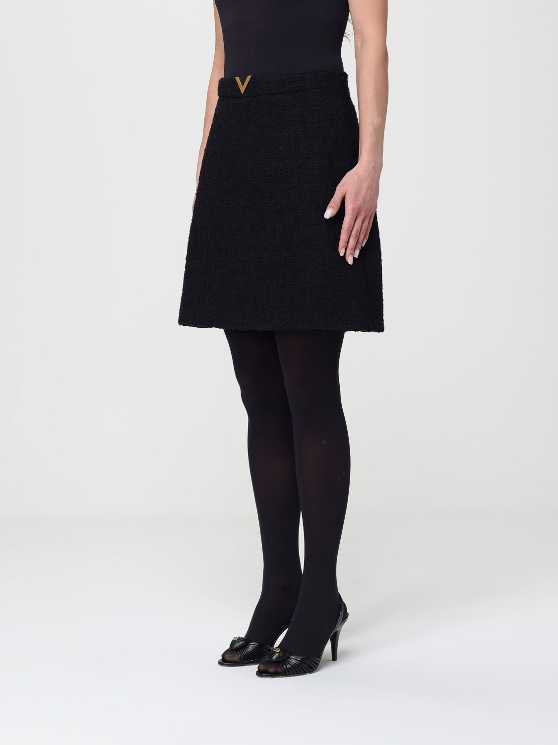 Skirt Woman color Black