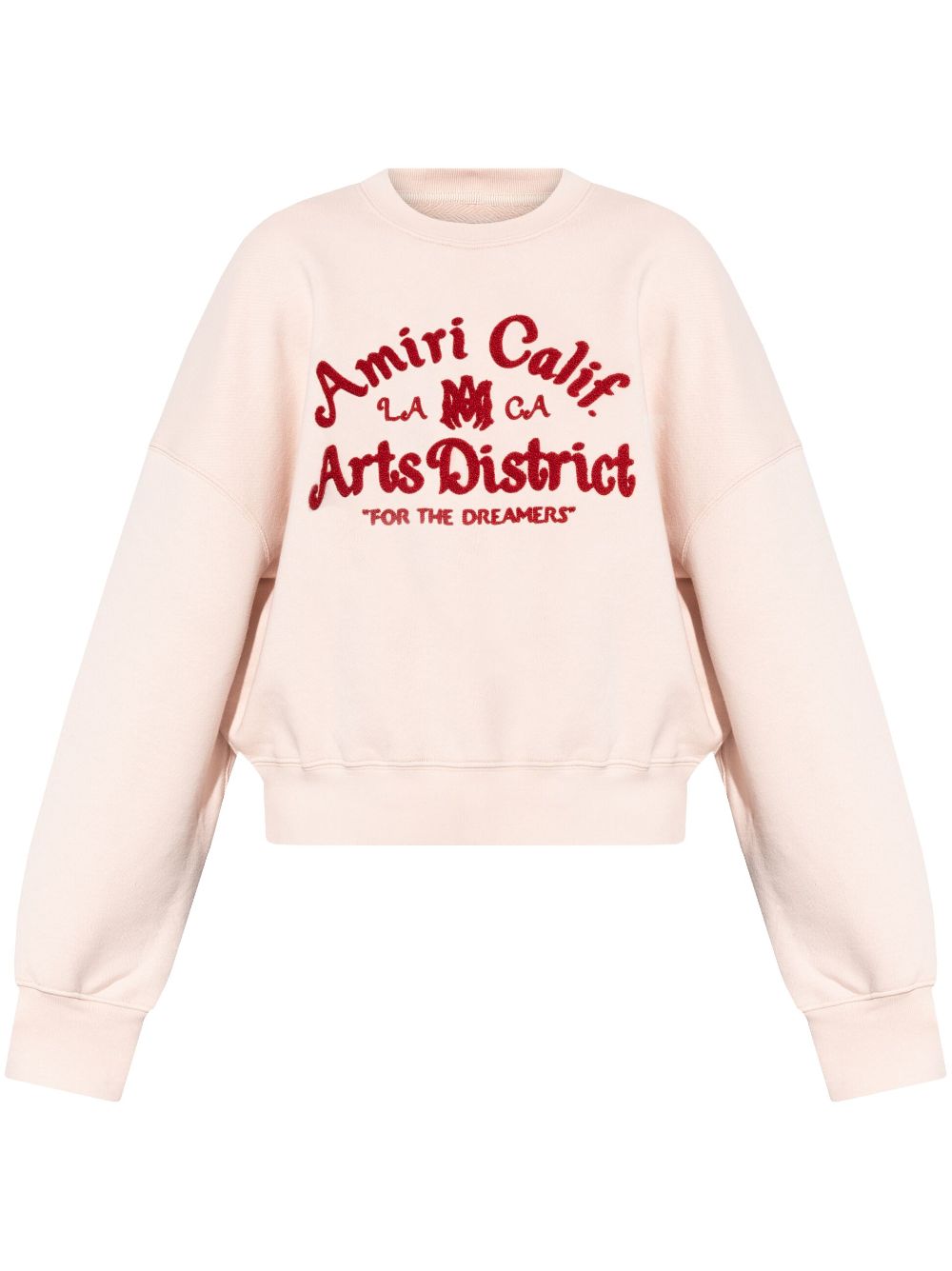 Embroidered logo sweater - Pink