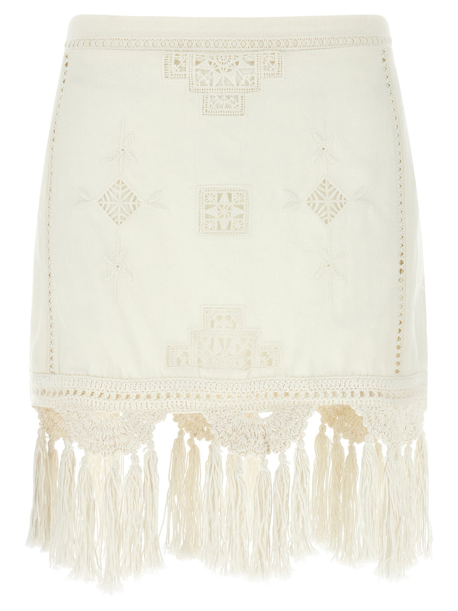 Sandra Skirt — Cream