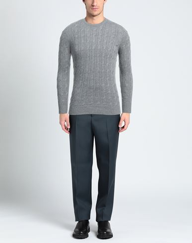 Alpha Studio Man Sweater Grey Size XXL Viscose, Nylon, Wool, Cashmere, Polyester
