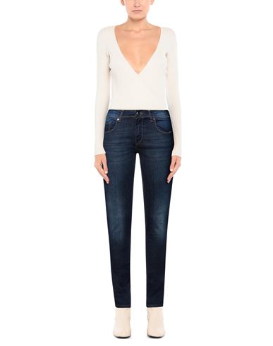 Gaudì Jeans Woman Jeans Blue Size 26 Cotton, Elastane