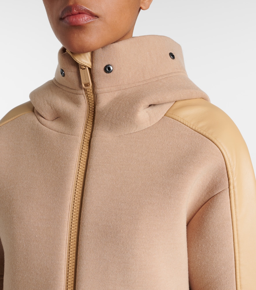 Ember faux fur-trimmed coat