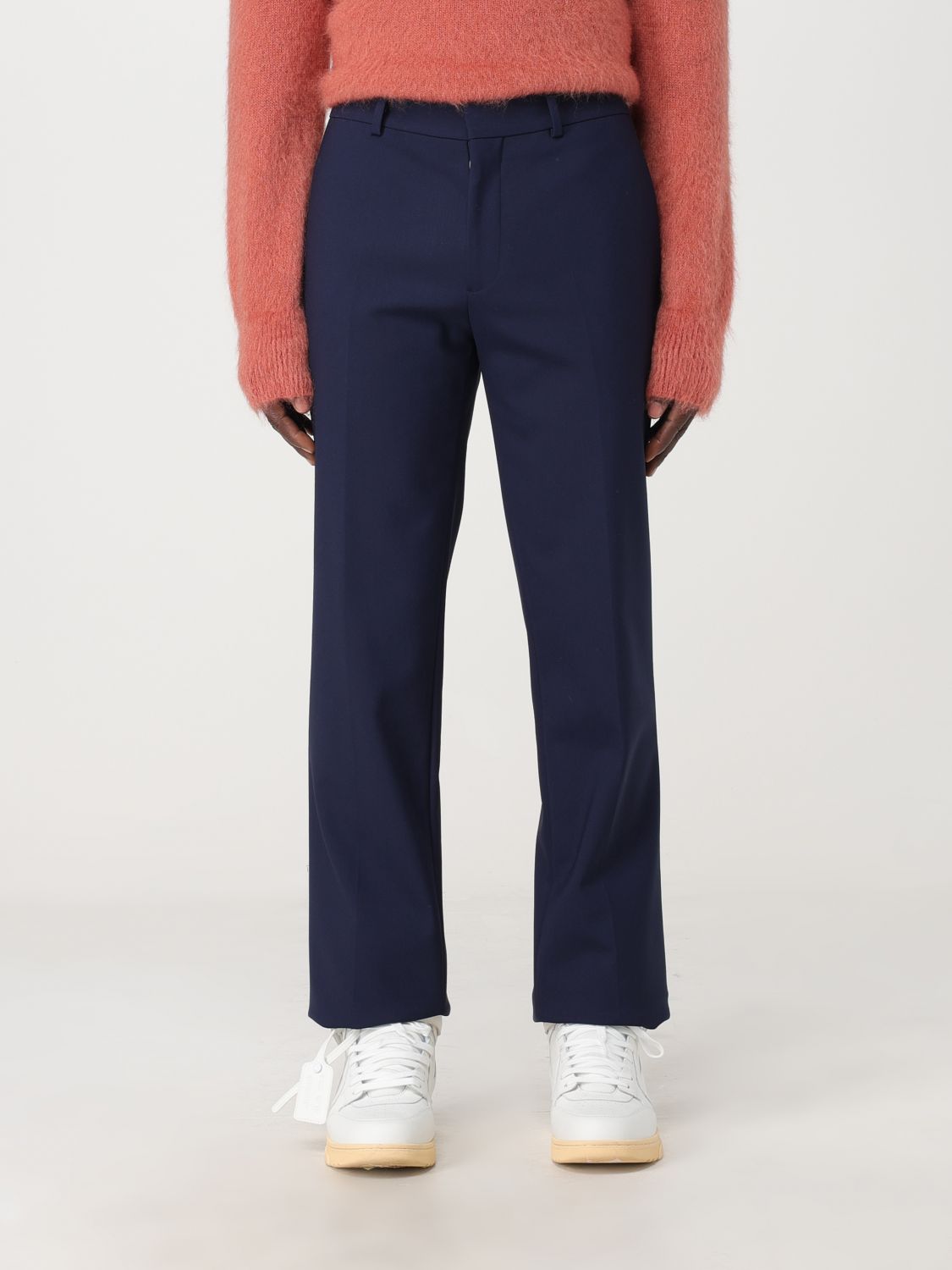 Pants Men color Denim
