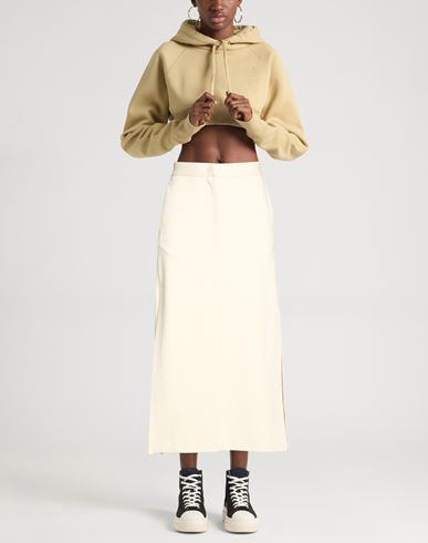 Woman Midi skirt Ivory Size 2 Viscose, Polyamide, Elastane, Polyester