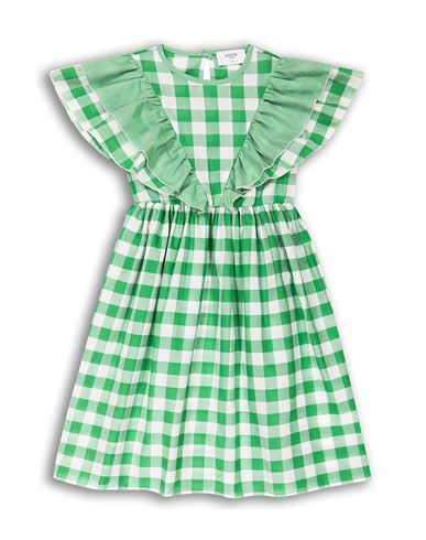 Kid Girl Kids' dress Green Size 12 Cotton