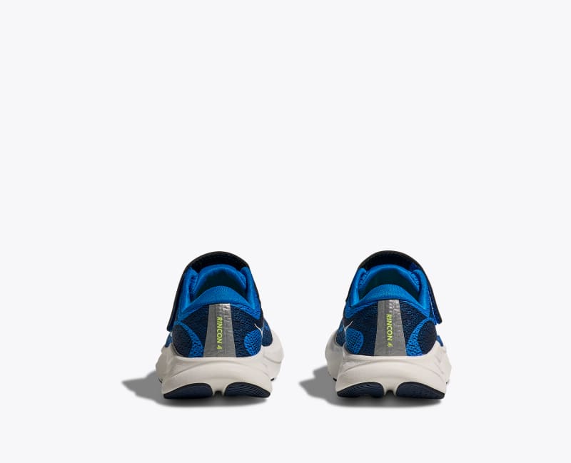 HOKA Rincon 4 Shoes in Electric Cobalt/Varsity Navy