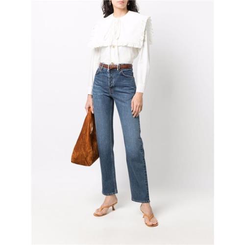 Slim-cut denim jeans - Blue