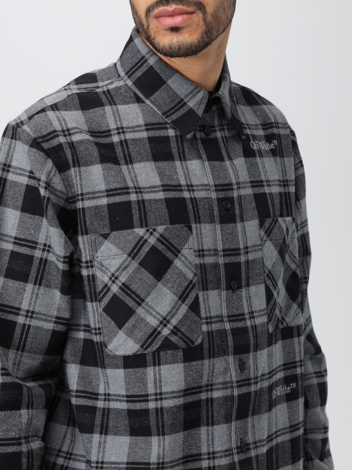 Shirt Men color Grey