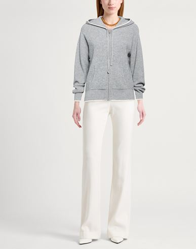 Woman Cardigan Grey Size 0 Wool, Cashmere