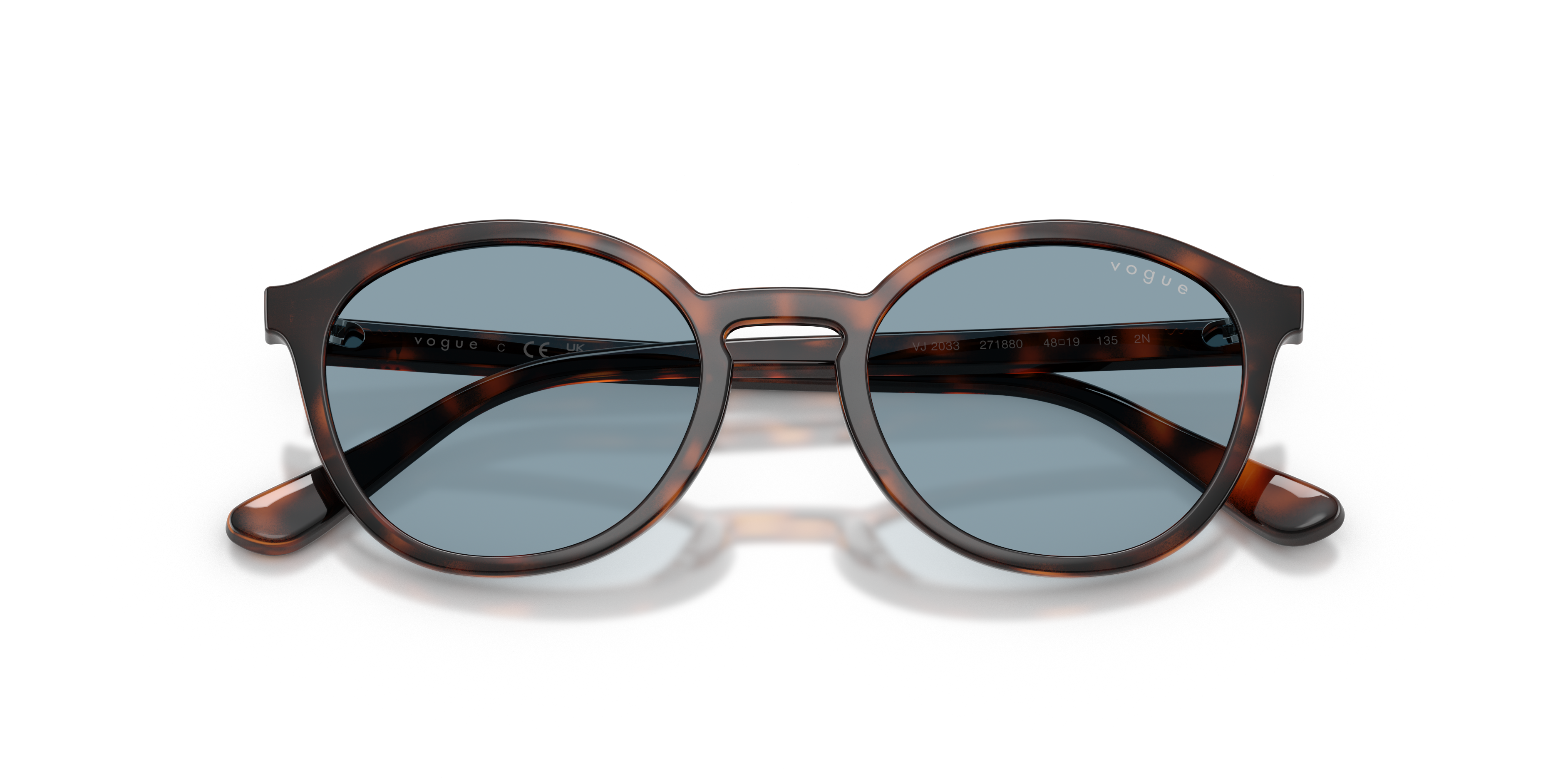 VOGUE EYEWEAR Kid VOGUE EYEWEAR VJ2033 271880 Sunglasses Nylon Brown Blue Pantos Norma