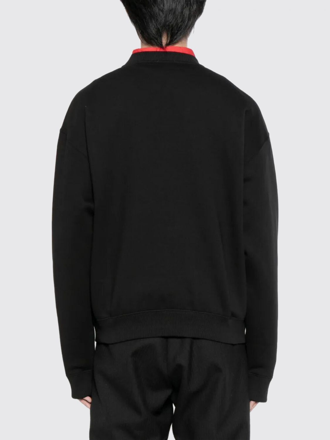 Sweatshirt Men color Black