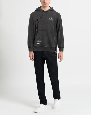 Man Sweatshirt Charcoal Size S Cotton