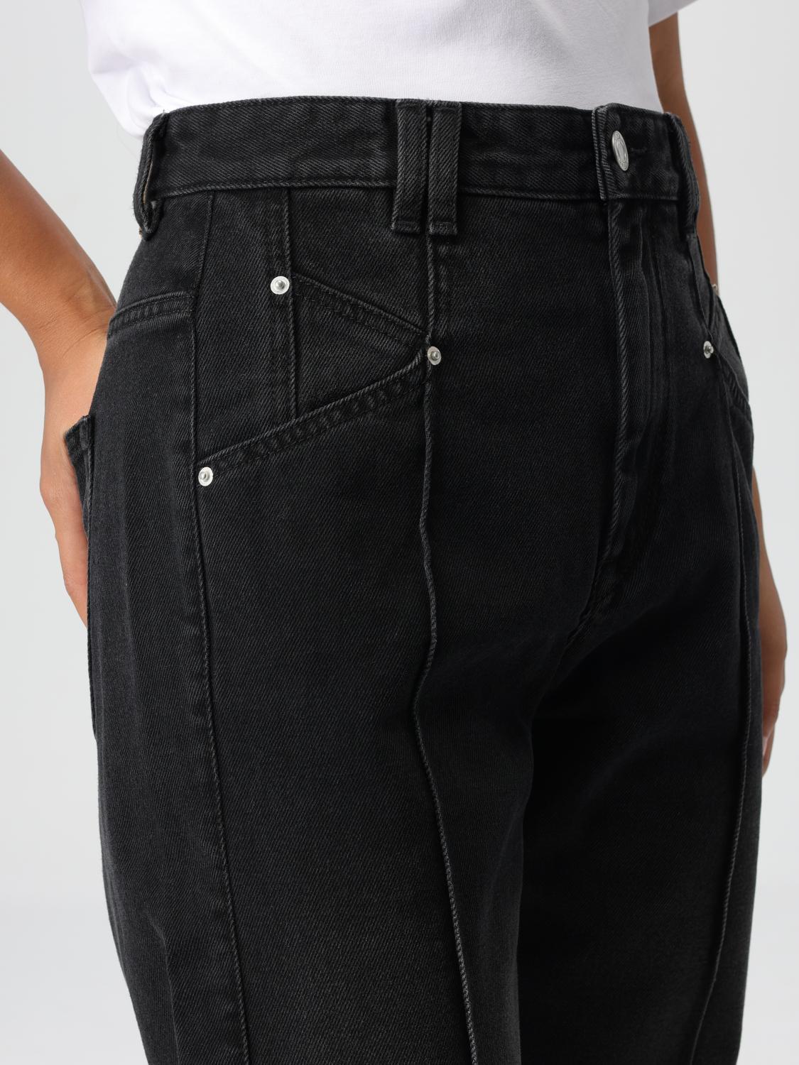 Nadege high-rise boyfriend jeans - White