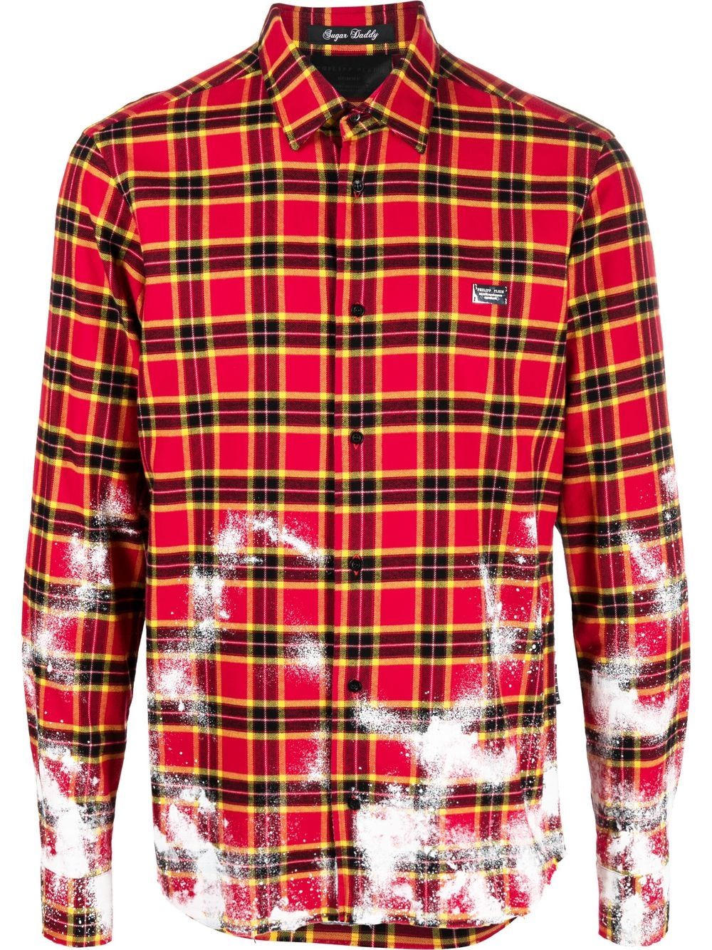 Flannel logo shirt - Red