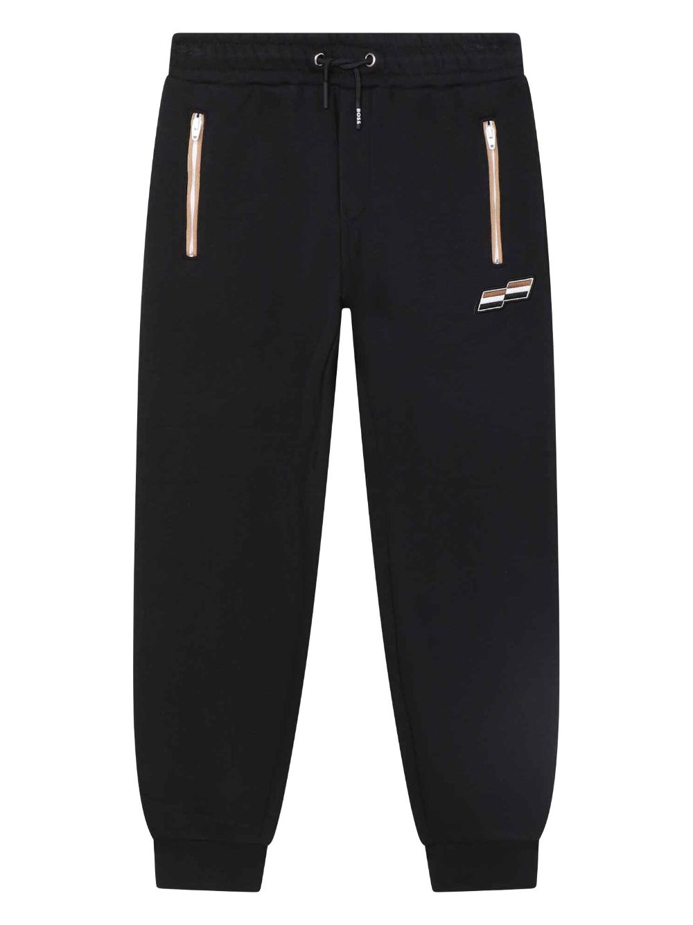 Logo-patch track pants - Black