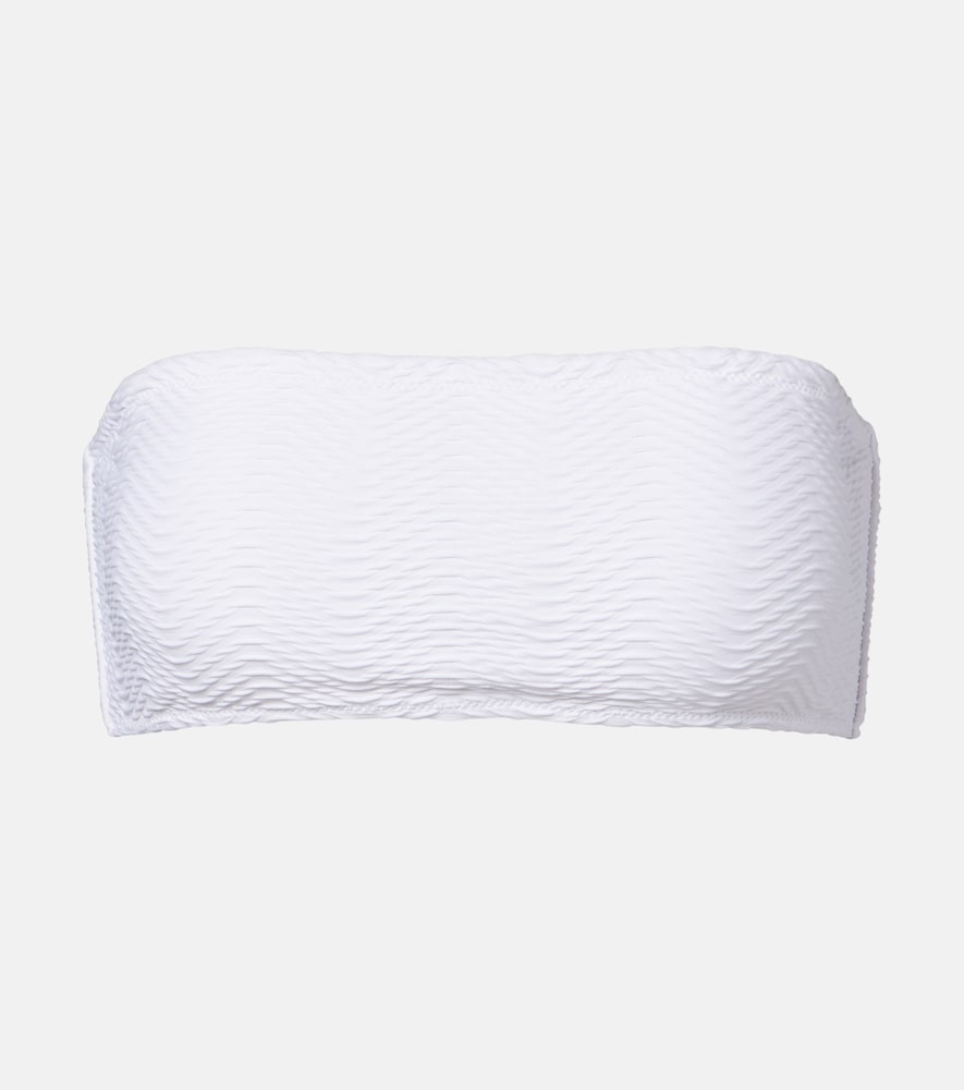 Iris bandeau bikini top