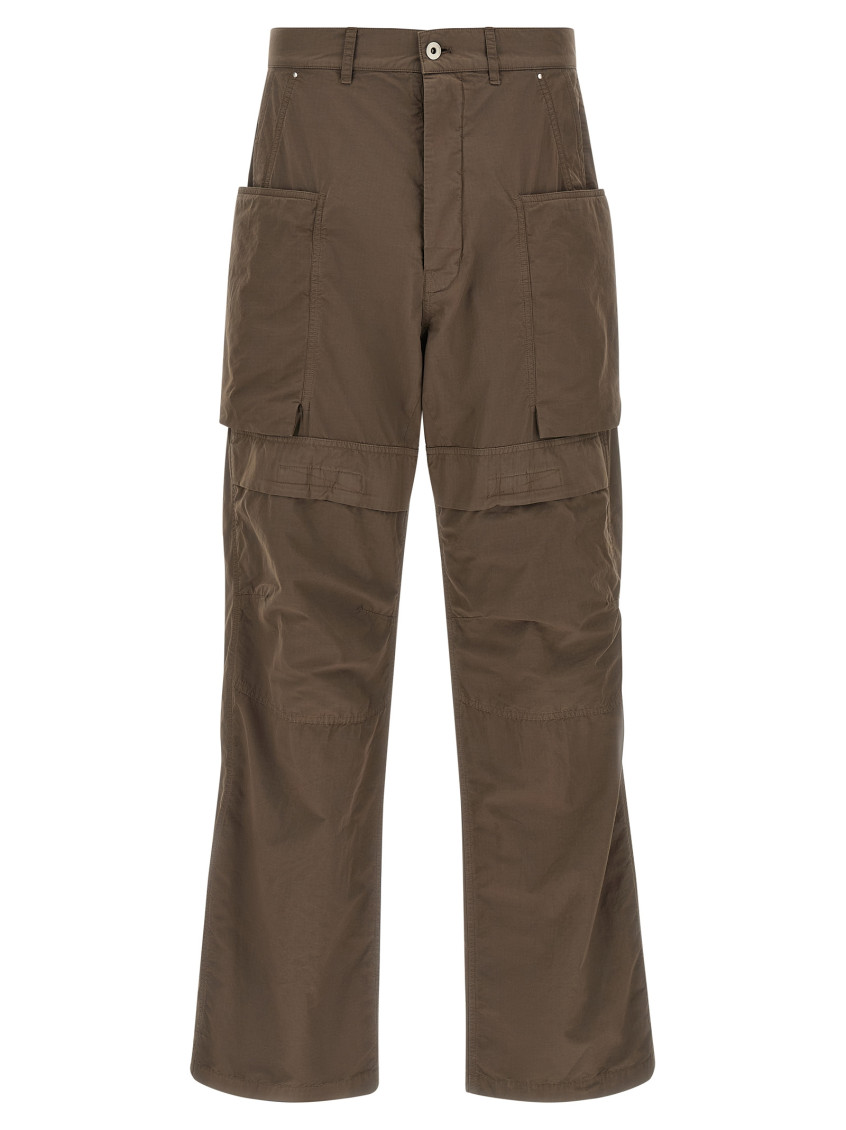 Brown Regular Cargos Pants