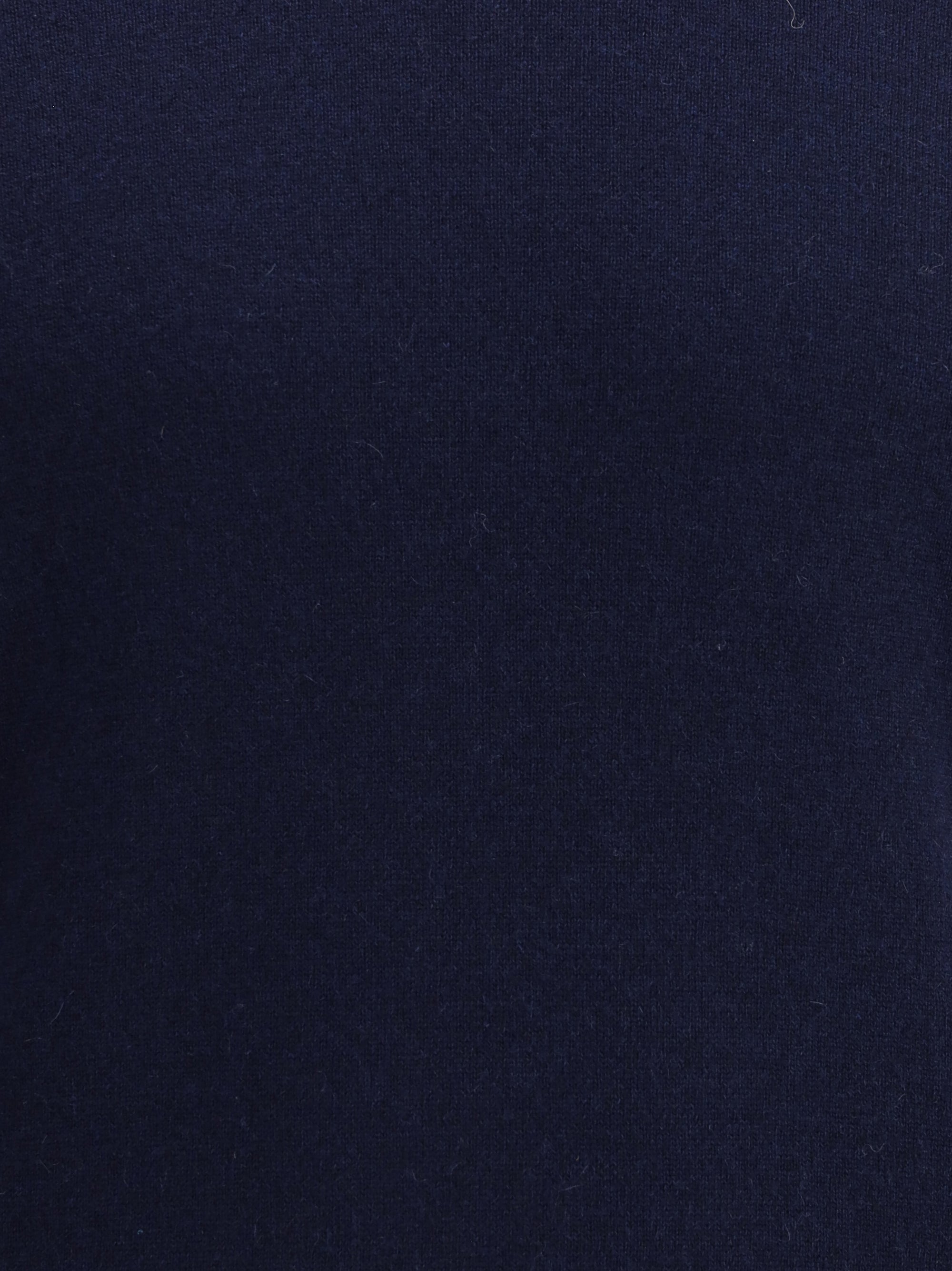 Cashmere Crewneck Sweater — Navy