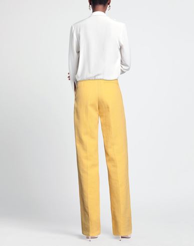 Woman Pants Ocher