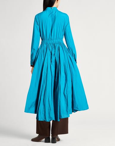 Globe Woman Overcoat & Trench Coat Azure Size 2 Polyester