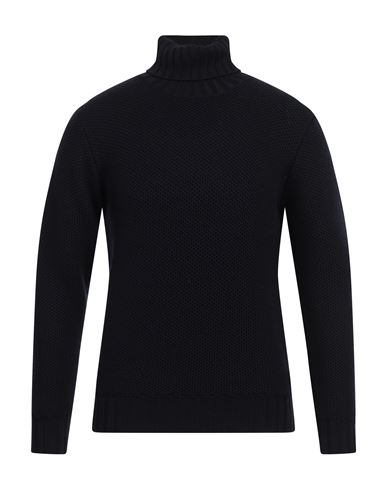 Man Turtleneck Midnight blue Size 44 Wool