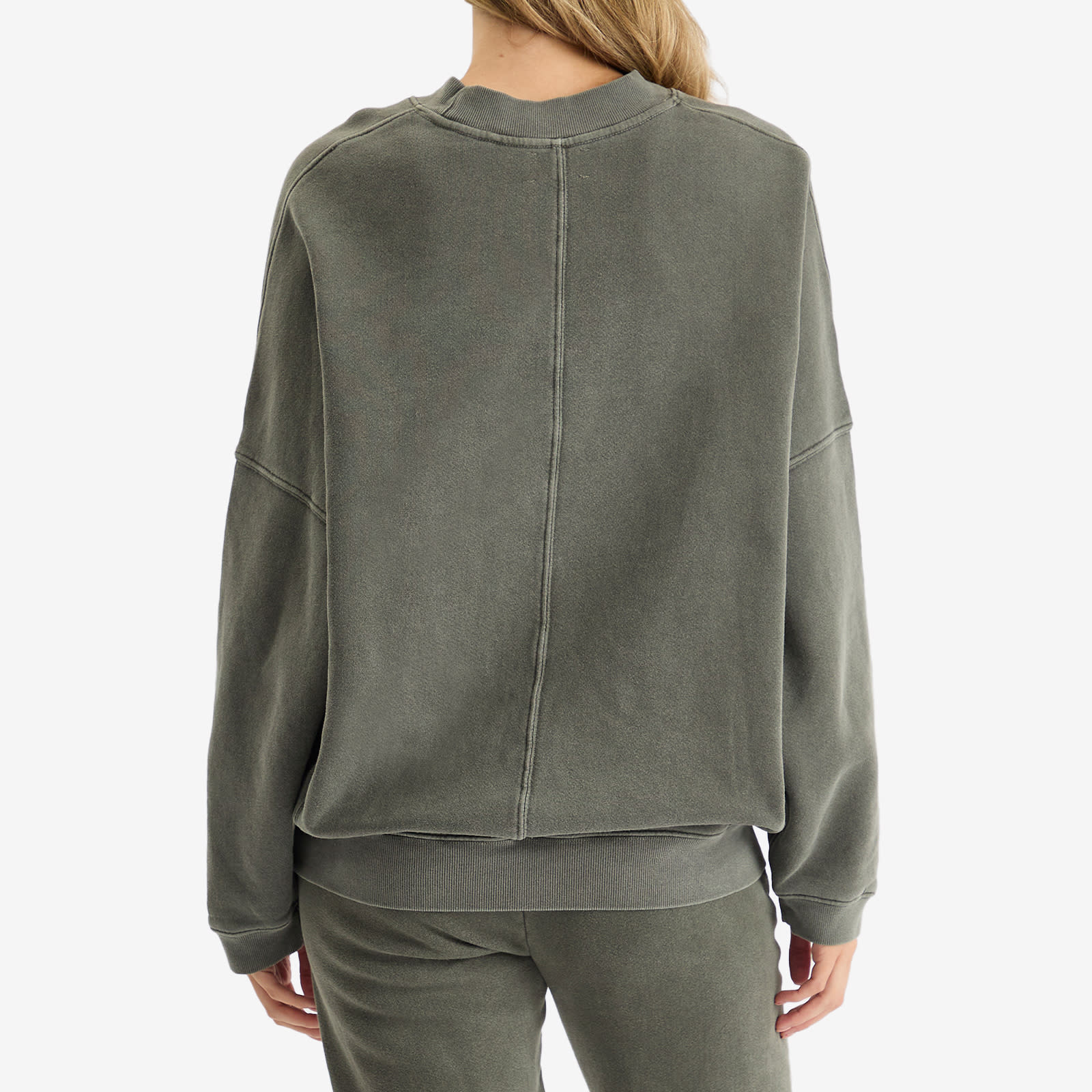 Women's Oversized Crew Sweatshirt in Washed Sage