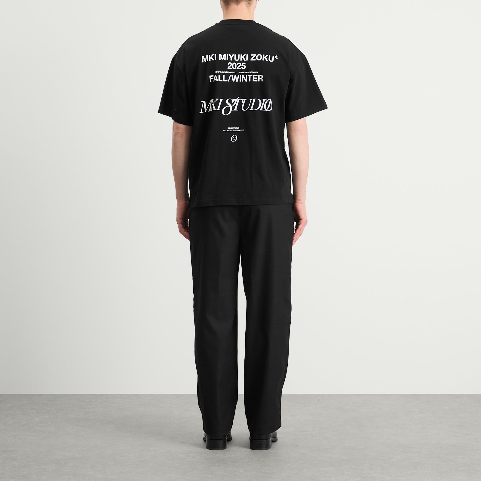 Men's Script T-Shirt Black