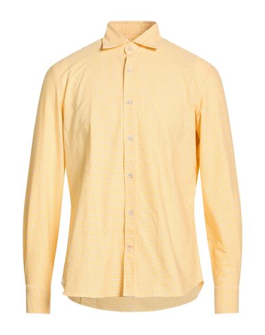 Man Shirt Yellow Size 16 ½ Cotton
