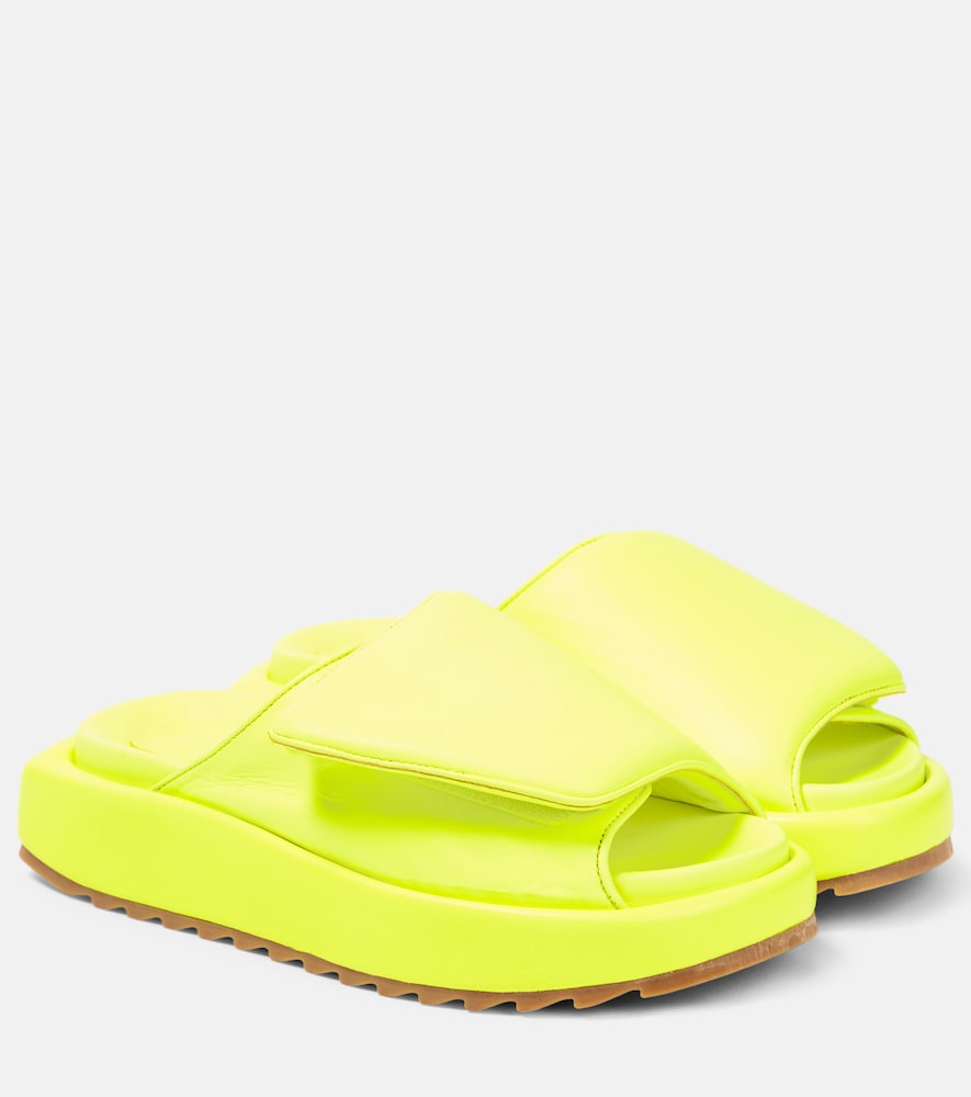 Gia Borghini Gia 1 leather slides