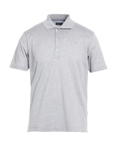Silver Collection Man Polo shirt Light grey Size L Cotton