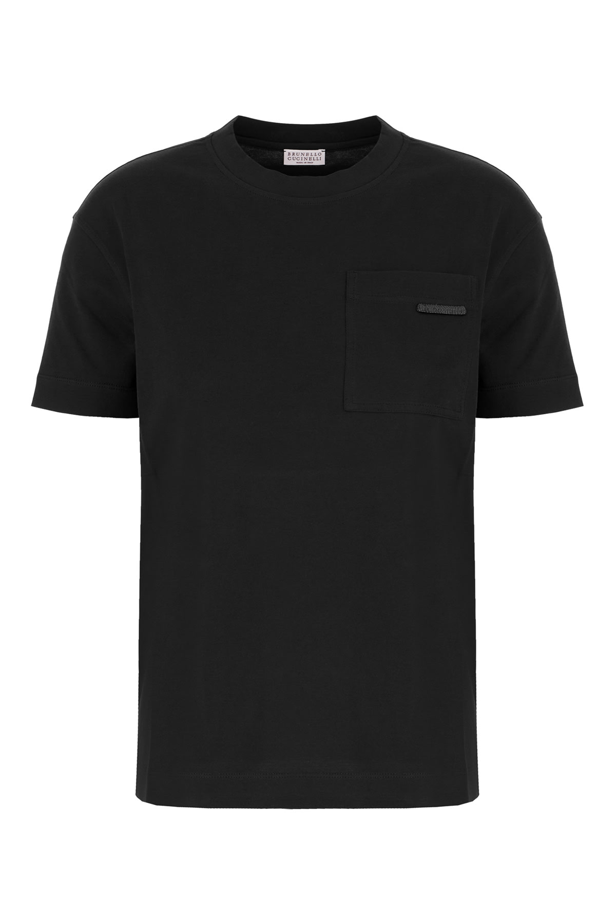 Black Cotton T-shirt