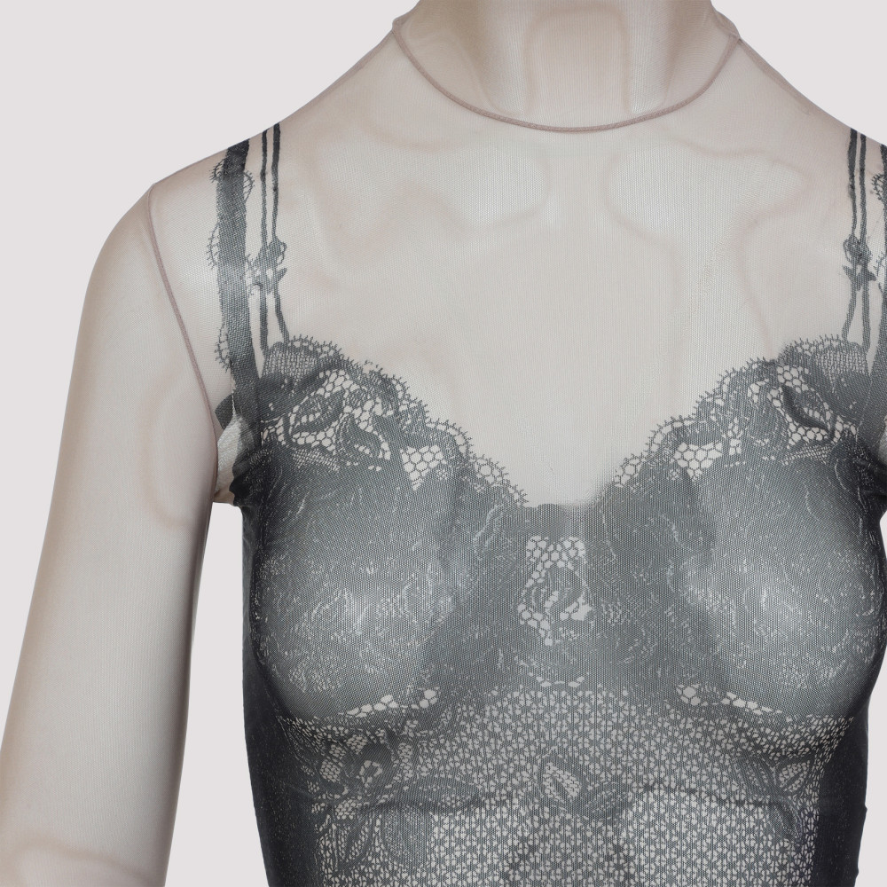 Trompe Oeil Lingerie Top