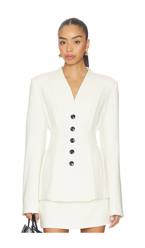 Lovers and Friends Paola Blazer in White. - M also in S, XXS