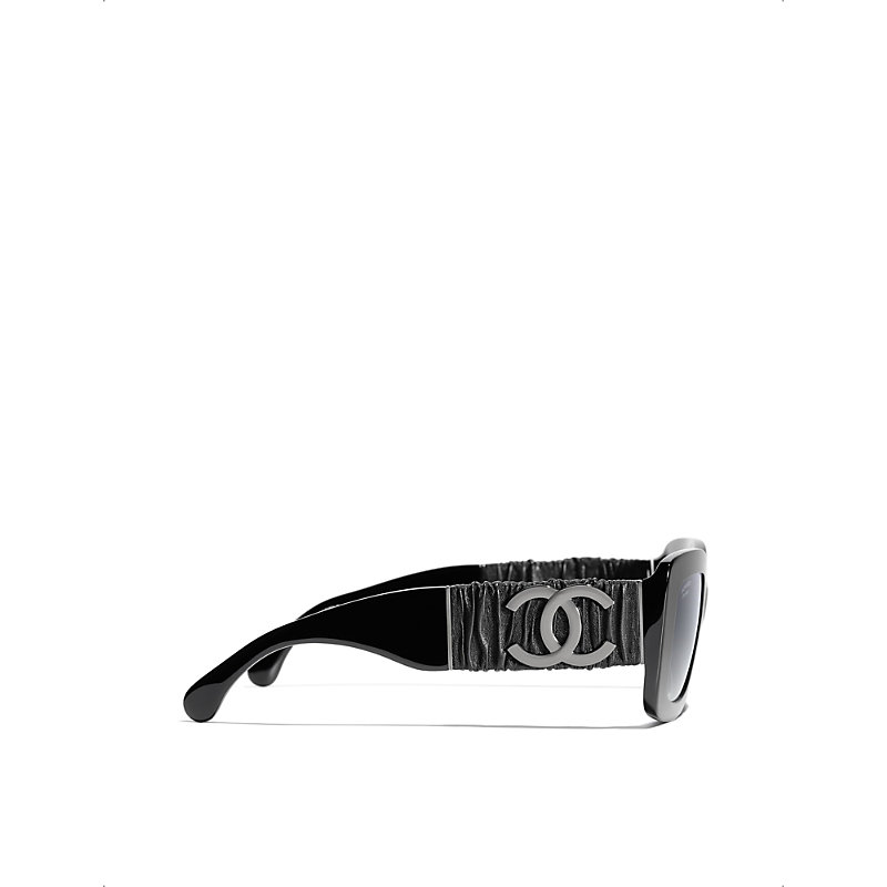 Womens Black Cat Eye Sunglasses