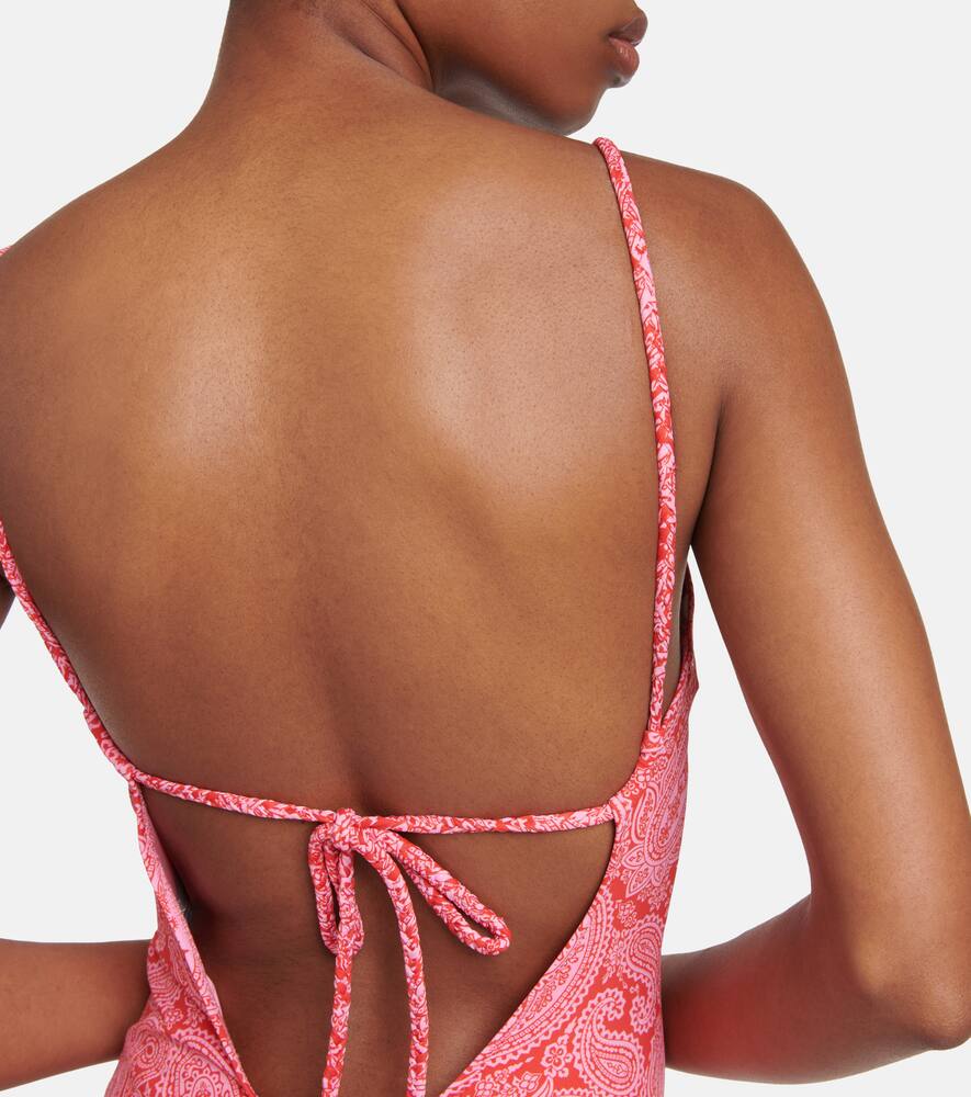 Tangier printed swimsuit