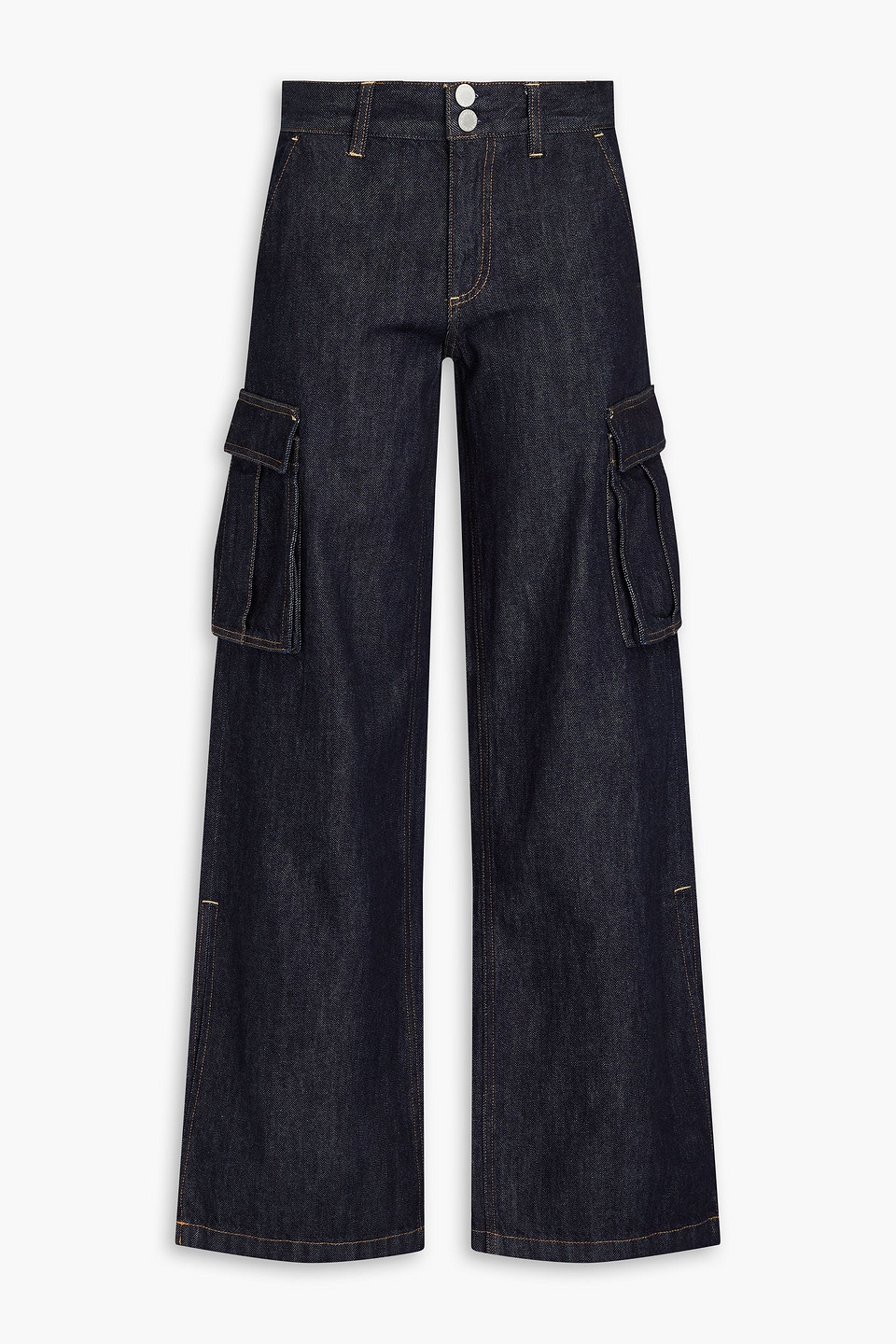 Alice Olivia - Kal high-rise wide-leg jean