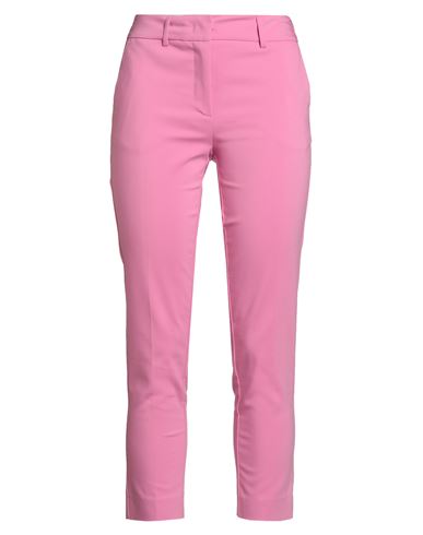 Woman Pants Fuchsia Size 4 Cotton, Polyester, Elastane