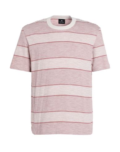 Man T-shirt Brick red