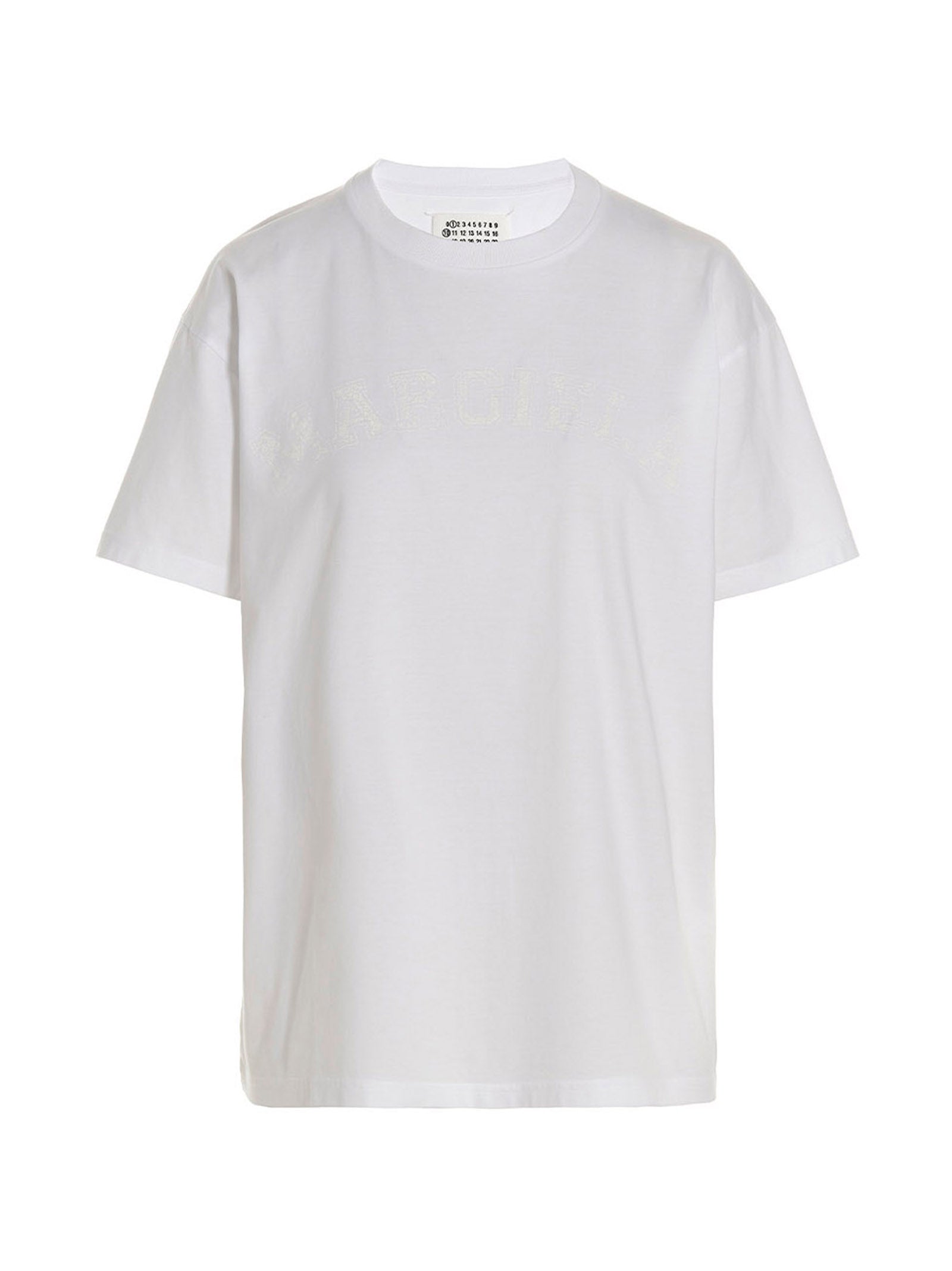 Tone-on-Tone Logo T-Shirt — White