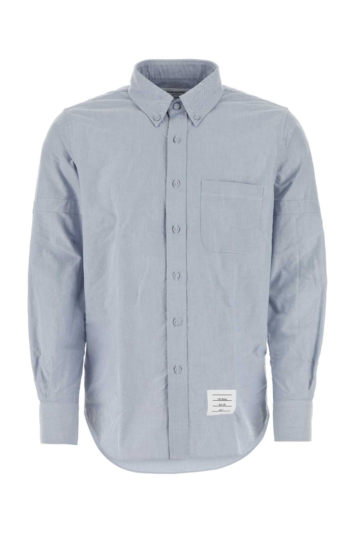 Oxford Cotton Shirt — Blue