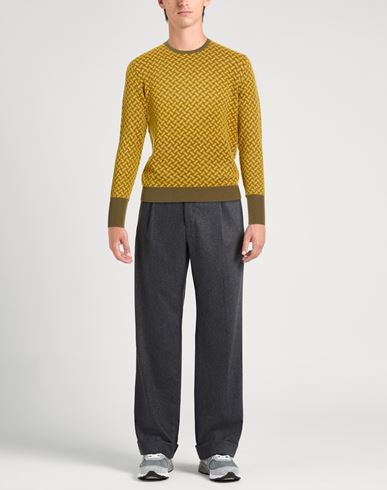 Man Sweater Yellow Size 34 Cashmere