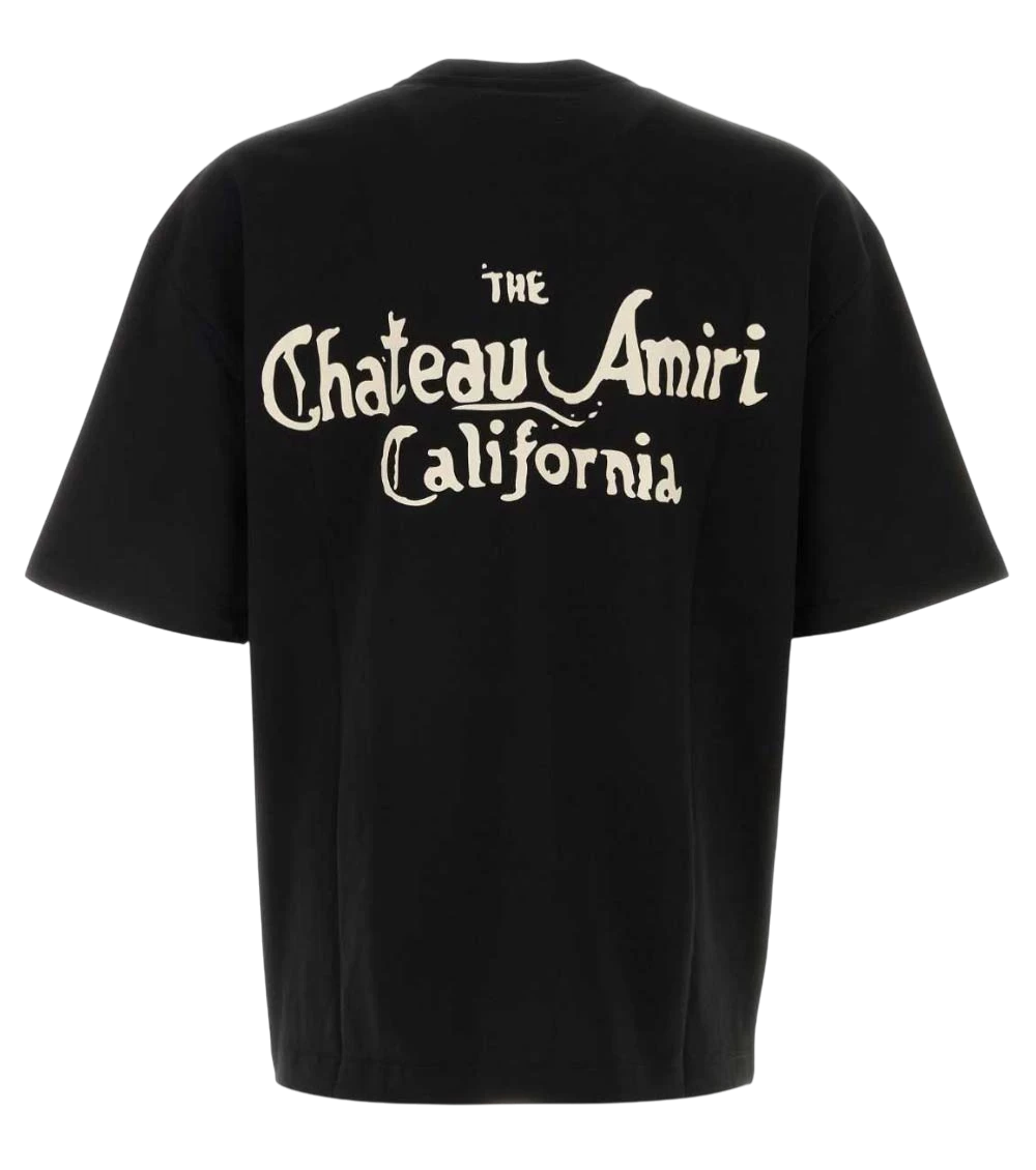 Amiri - crew neck short sleeve cotton jersey t-shirt