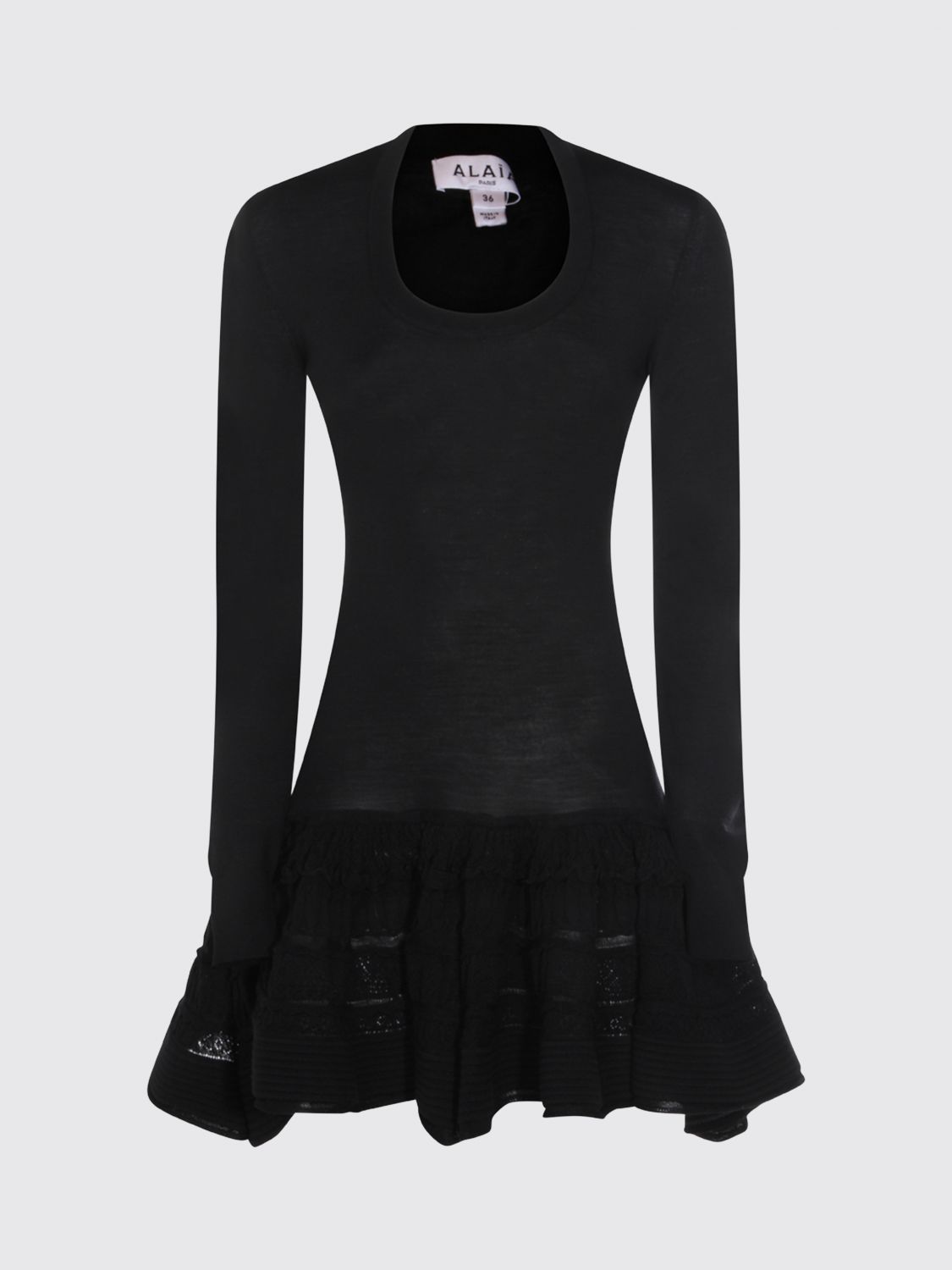 Dress ALAÏA Woman color Black
