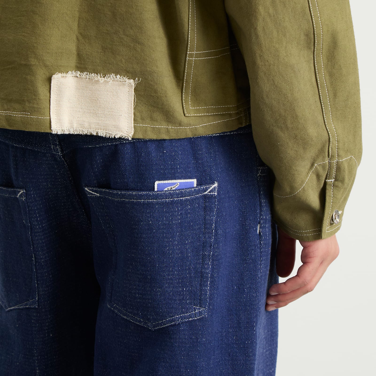 Story mfg Poetry Selvedge Denim Jeans Blue